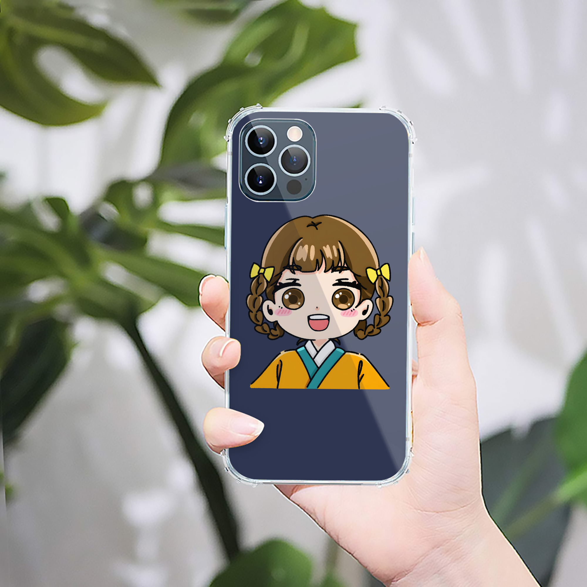 （画像用） 薬屋のひとりごと The Apothecary Diaries 【iPhone 12シリーズ対応】透明スマホケース（クリアソフトケース）